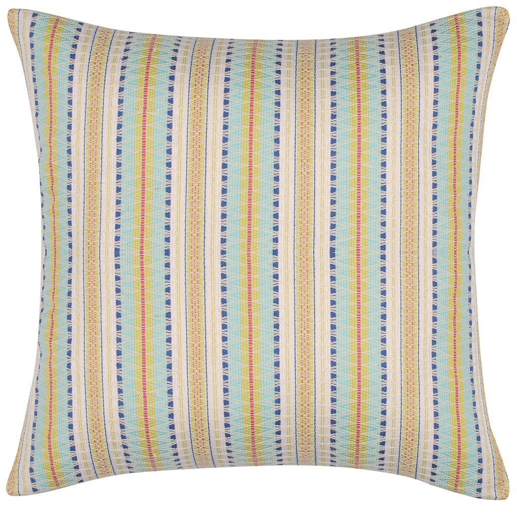 Pack of 4 Finn Yellow Multicoloured Retro Cushion Cover