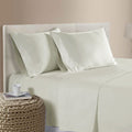 400TC Bamboo Cotton Sheet Set Ivory Queen