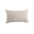 Vintage Design Homewares Natural French Linen Filled Cushion Oblong - 35cm x 55cm