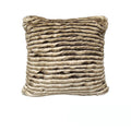 Rapee Bobcat Faux Fur Cushion Cover - Sand 45 x 45 cm