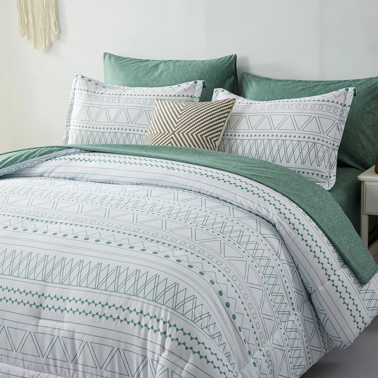 Boho Vibes Bedding Set – 3‑Piece Comforter & Pillow Covers